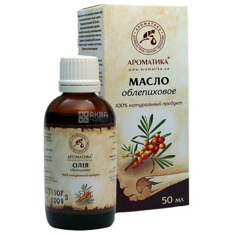 Natural Oil Sea Buckthorn Aromatika, 50 ml