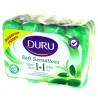 Duru Soft Sensations, 4 шт. по 80 г, Мило тверде Дуру, Зелений чай