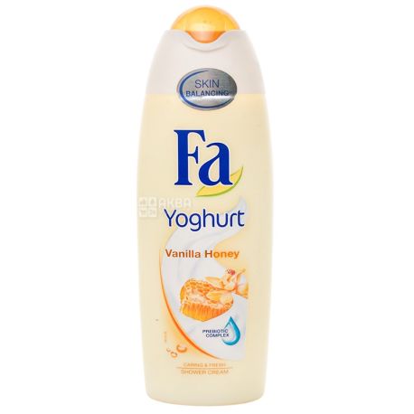 Fa, Yoghurt, 250 мл, Гель для душа, Ванільний мед