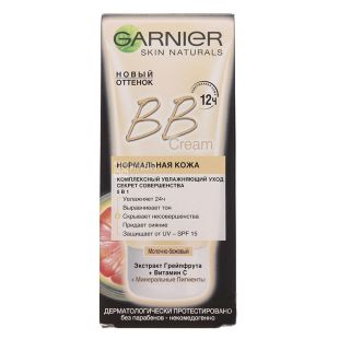 Garnier ВB Сream 5в1, 50 мл, Крем молочно-бежевый, нормальная кожа