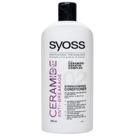 Syoss Ceramide Complex anti-breakage, Бальзам для волос, 500 мл