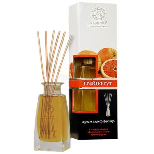 Ароматика, 100 мл, Аромадифузор з ефірною олією Грейпфрут 