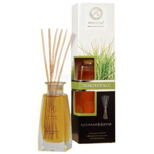  Ароматика, 100 мл, Аромадиффузор с эфирным маслом Лемонграсс