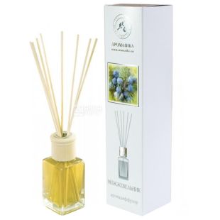 Ароматика, 100 мл, Аромадиффузор с эфирным маслом Можжевельник