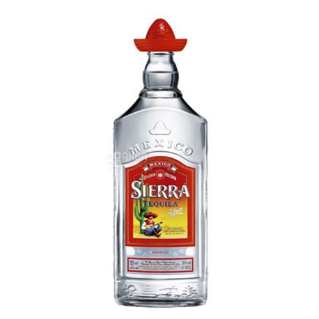 Tequila Sierra Silver 0,7 l, 38%, transparent