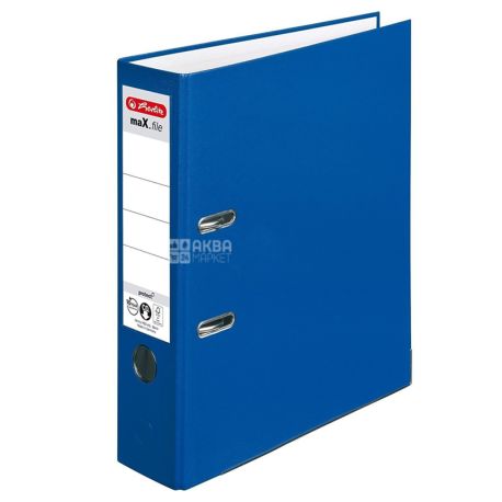 Herlitz, Папка-реєстратор, А4, 8 см, синя
