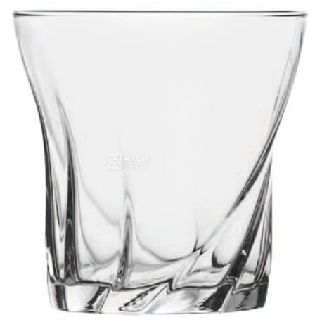 Mario, Set of glasses for whiskey, 305 ml, glass, 6 pcs
