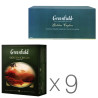 Greenfield, Golden Ceylon, 100 пак., Чай Грінфілд, Голден Цейлон, чорний, Упаковка 9 шт.