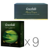 Greenfield, Flying Dragon, 100пак., Чай Грінфілд, Флаїнг Драгон, зелений, Упаковка 9 шт.