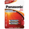 Panasonic Pro Power Advanced, AAA, 1.5 V, Батарейки лужні, LR03