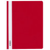 A5 folder folder, red with transparent top, Herlitz (Herlits), 130 / 160mkm