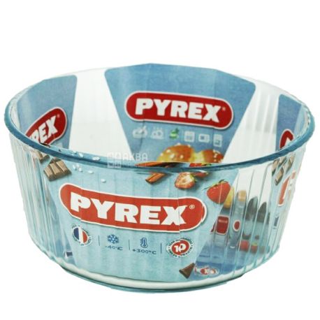 Pyrex, Форма для запекания, круглая, 21 см