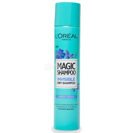 L'Oréal Paris Magic, 200 мл, Shampoo Вибух свіжості Шампунь сухої, Для всіх типів волосся