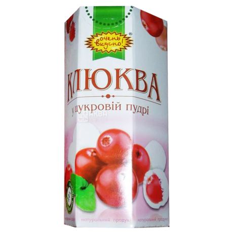Очень вкусно Журавлина в цукровій пудрі, 65 г