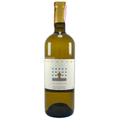 Marani Телавурі, Вино біле сухе, 0,75 л 
