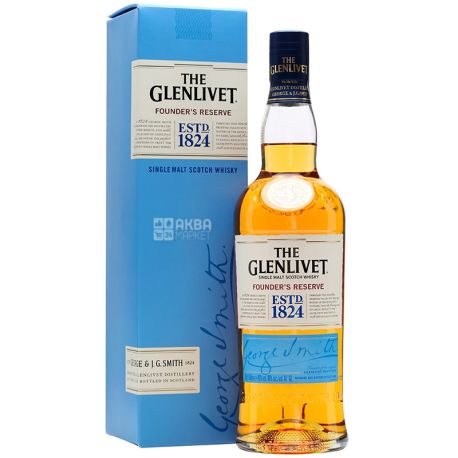 Whiskey The Glenlivet Founder's 18 years 0,7 l