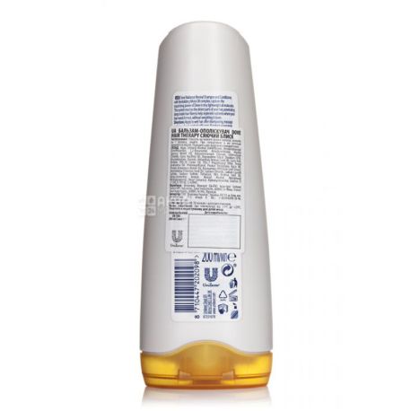 Dove, 200 мл, Бальзам для сухого і пошкодженого волосся, Сяючий блиск,