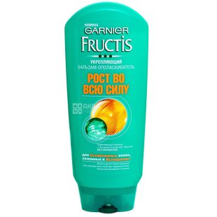 Garnier Fructis, 200 мл, Бальзам для слабых волос, Рост во всю силу