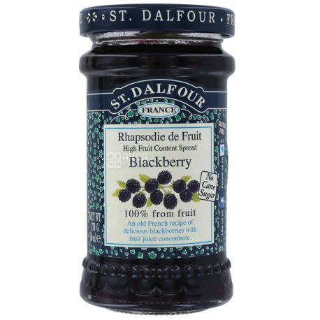 Джем St. Dalfour (Сент Далфур) Ежевика, 170 г, стекло