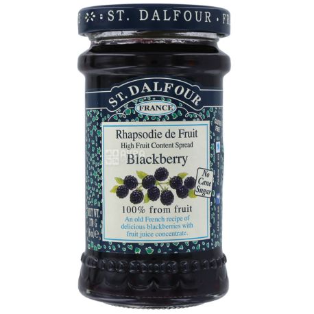 Gem St. Dalfour (St. Dalfour) Blackberry, 170 g, glass