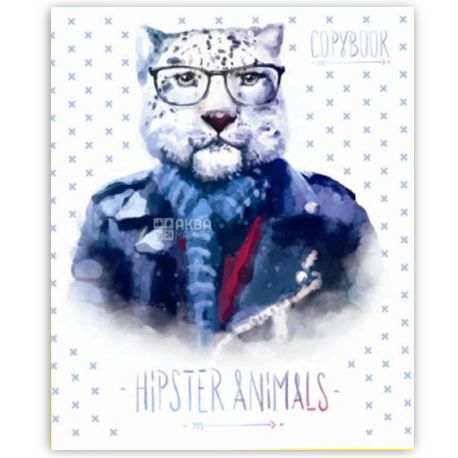 Notebook series Gipster Animal, line, 48 l., Wounds