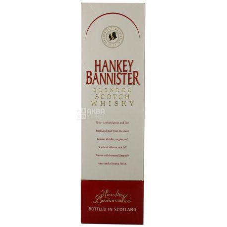 Whiskey Hankey Bannister, 1 L