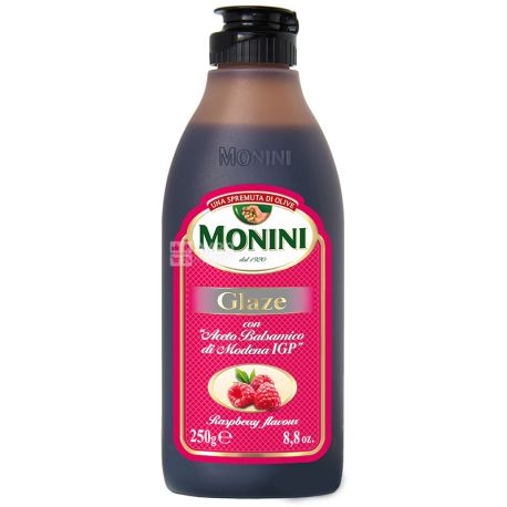 Monini Бальзамическая глазурь, Соус со вкусом малины, 250 мл