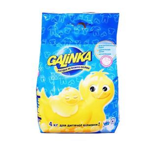GaLinka, стиральный порошок, для детского белья, 4 кг