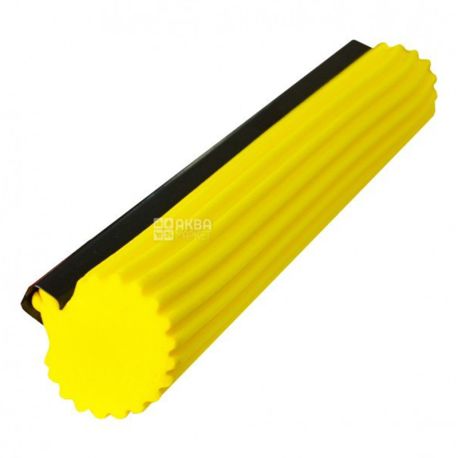 Мой Дом, Supermop, Насадка, губка для швабры, Супермоп, желтая, 6х27 см