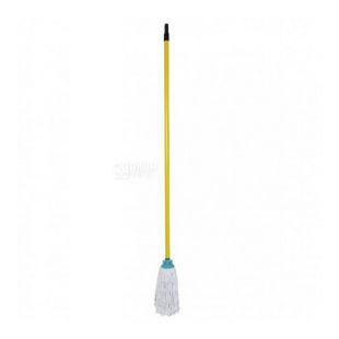 Мой Дом, Швабра для прибирання, бавовняна, з ручкою, 11х133,5 см