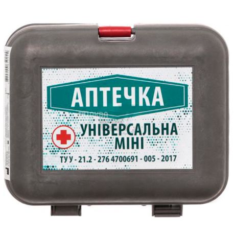 Автомобільна аптечка міні, 13 предметів