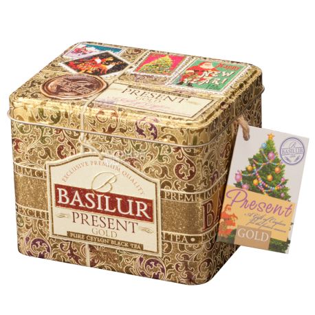 Basilur Present Gold, Black Tea, 100 g