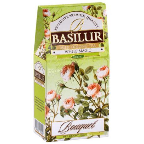 Basilur Bouquet White magic, Green Tea, 100 g