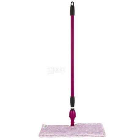 Mop, with mop two-sided, with a telescopic handle