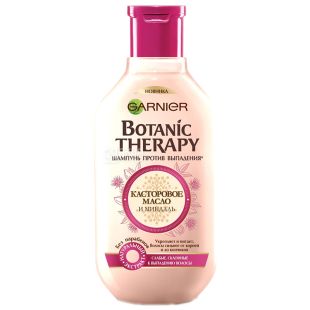 Garnier Botanic Therapy, 250 мл, Шампунь, Касторовое масло и миндаль