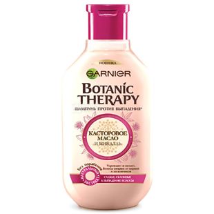 Garnier Botanic Therapy, 400 мл, Шампунь, Касторовое масло и миндаль