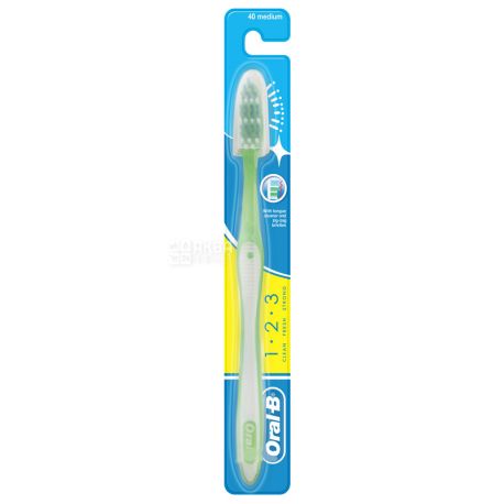 Oral-B 3-Effect Fresh Strong, Medium Toothbrush, 1 pc.