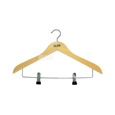 Viland hanger, with metal lintel, with clothespins, 44.5x1.4 cm