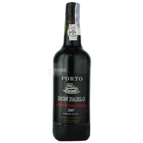 Don Pablo Vintage Портвейн, Вино червоне солодке, 0,75 л