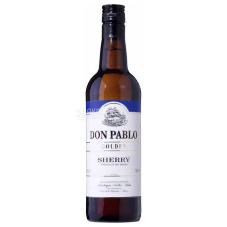 Don Pablo Golden Sherry Херес, Вино красное сладкое, 0,75 л