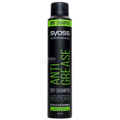 Syoss Dry Shampoo For Oily Hair 200 Ml