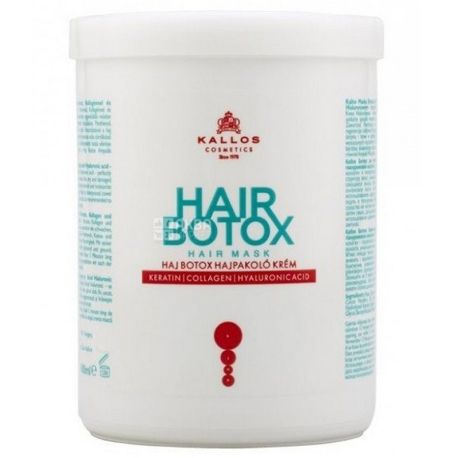 Kallos Hair Pro-Tox 1 л, Маска для сухих волос 