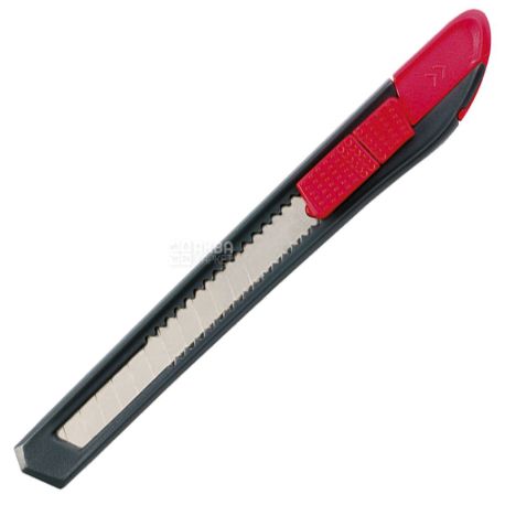 Stationery knife 9 mm, gray with red, TM Maped