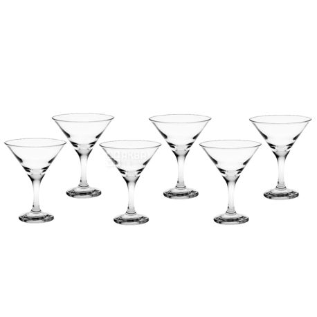 Set of Bistro wine glasses for martini, 170 ml, 6 pcs.