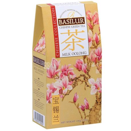Basilur Milk Oolong Tea, Chinese Green Tea, 100 g