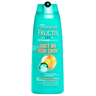 Garnier Fructis, 250 мл, Шампунь укрепляющий, Рост во всю силу