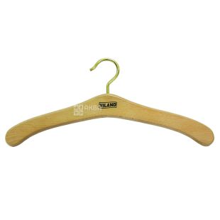 Вешалка для верхней одежды, деревянная, 44,5 см, ТМ Viland, 1 шт.