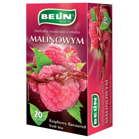 Belin Raspberry, Packaged tea, 20 pack