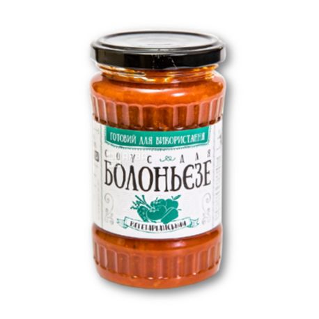 Sauce Aunt Aj's Recipes For Bolognese, Vegetarian, 340 g