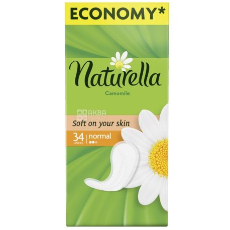 Naturella, Camomile Light Deo, 34 шт., Прокладки ежедневные